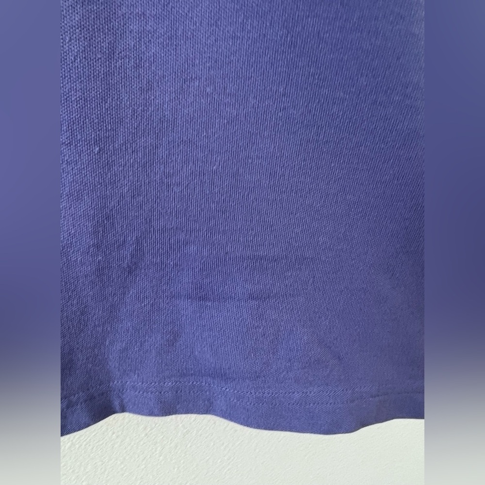 Hugo Boss Logo Polo Shirt Men's US Large‎ Short Sleeve Purple L (0704) - Picture 7 of 11